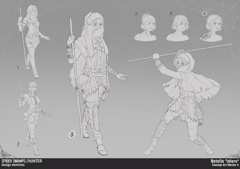 Character - Dynamic Pose Sketch
