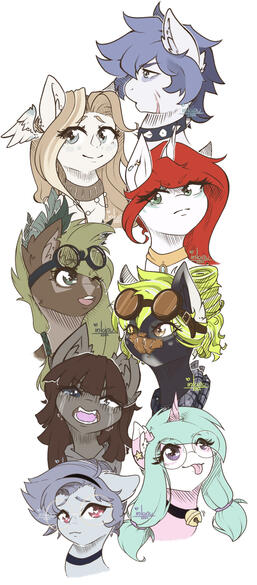 Original Character - Bunch of Pony